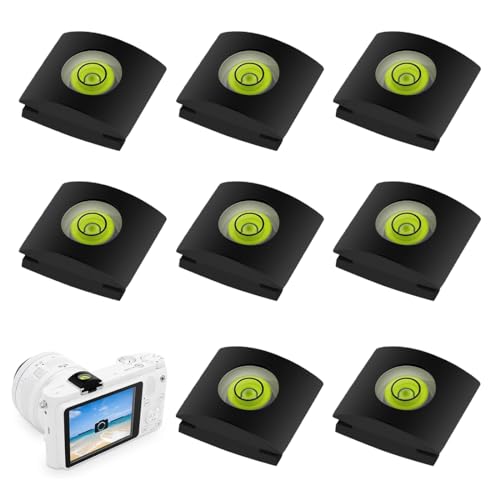 Protège Griffe avec Niveau à Bulle Cache Griffe Flash,8 Niveau à Bulle Protection pour Griffe de Sabot,Couverture de Chaussure Chaude avec Niveau à...