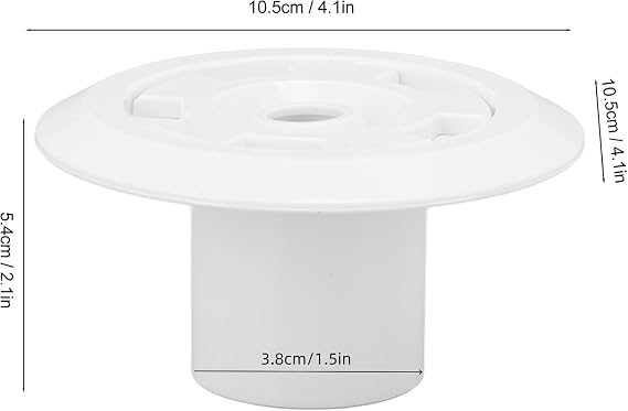 Pool Jet Nozzle,2pcs Pool Eyeball Jet,Swimming Pool Spa Jet Massage Outlet Nozzle 360 Degree Rotatable Pool Wall Return Fitting Spa Jets Replacement G1 1/2