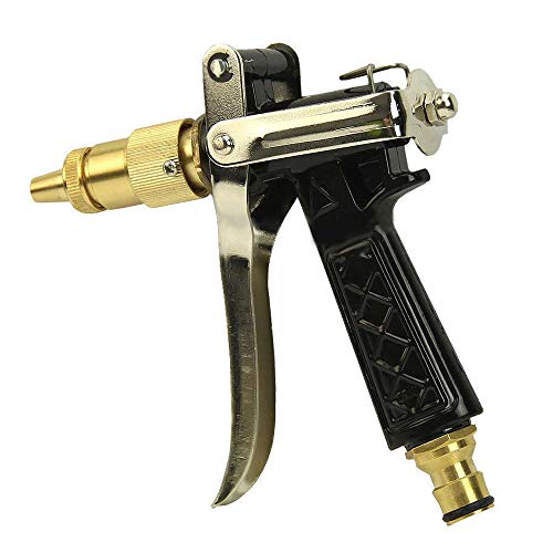 HOUSEHOLD W-WXT Garden Hose Nozzle Spray Nozzle Gun,High Pressure Water Nozzle with Heavy Duty7 Adjustable Watering Patterns,Portable Pressure Cleaner