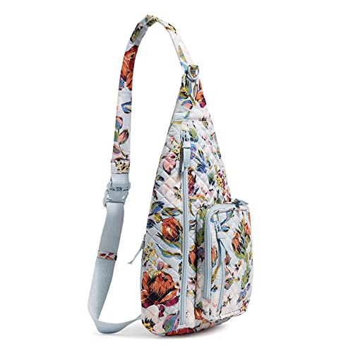 Image of Vera Bradley Women's Cotton Sling Backpack Bookbag