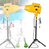 【Crea un paraíso de burbujas】: ¡Organiza una fiesta inolvidable con nuestra máquina de burbujas de alta potencia que genera una gran cantidad de burbujas rápidamente! Perfecta para animar reuniones de 5 a 10 personas en fiestas en la piscina, celebraciones de cumpleaños, eventos corporativos y actividades al aire libre en verano.