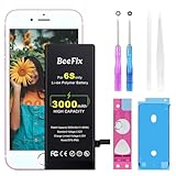 BeeFix for iPhone 6s Battery Replacement: High Capacity 3000mAh New 0 Cycle Battery Replacement for iPhone 6s Model A1633 A1688 A1700 with Complete Repair Tool Kit and Instructions