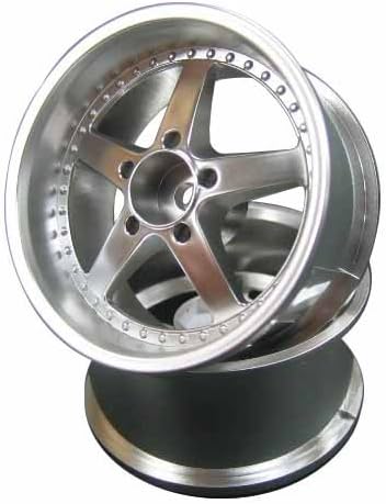 1/10 WORK EQUIP wheel offset 3 matte silver DW-1123MS