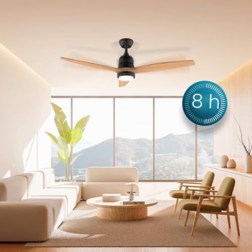 Ventilateur de Plafond Cecotec EnergySilence Aero 5230 – Moteur DC 40W, 6 Vitesses, Lumière LED - vue 7