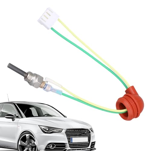 Holdes Kit de mantenimiento de calefacción de estacionamiento, calentador brillante para diseño de enchufe cuadrado, kit de bujías de calentamiento rápido con sombrero rojo, amarillo y verde