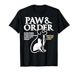 Funny Paw and Order Special Treats Unit Training Dog And Cat T-Shirt for Men Women