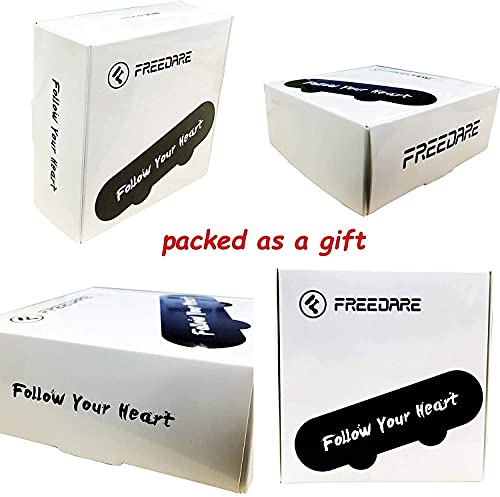 image for FUNHORUN BLAZETOY FREEDARE Skateboard Wheels with Bearings 60mm Longbo