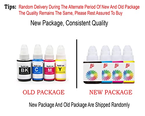 RC PRINT Ink Compatible for Canon PIXMA G1000 G1010 G1100 G2000 G2002 G2010 G2012 G2100 G3000 G3010 G3012 G3100 G4000 G4010 Printers Pack of 4... - Image 3
