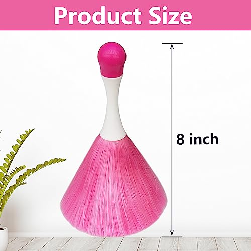 4 Pack 8" Hand Grips Microfiber Washable Duster,Electrostatic Feather Duster Brush,Cleaning Supplies For Book,Screen,Sofa,Car,Furniture,Photo Frames,Attracts Dust Like A Magnet #TOP2