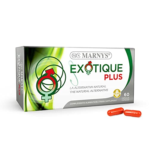 Marny's Exotique Plus Energía para Actividad Intensa con Guaraná, Taurina, Jalea Real, Ginseng 60 Cápsulas