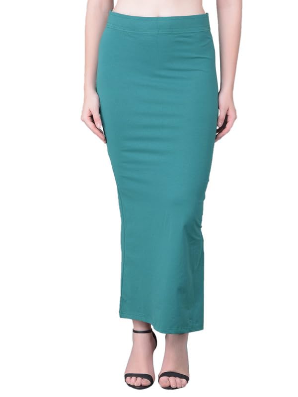 Image of Comfort Lady Women Cotton Blend Saree Shapewear /Saree Shapers Underskirt /Saree Petticoat
