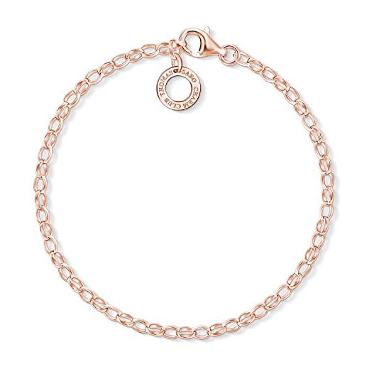 Thomas Sabo Dam-berlock-armband berlock klubb 925 sterling silver X0243-415-40-L18