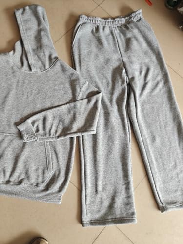 Sweat à capuche chaud et pantalon de jogging pour randonnée active