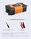 Ampeak 400W Spannungswandler 12V auf 230V mit 1 EU-Buchse und 4.8A Dual USB Anschluss und Zigarettenanzünderstecker, Geschäftsreise- und Urlaubsauto- Wechselrichter zum Laden von Laptops, iPads