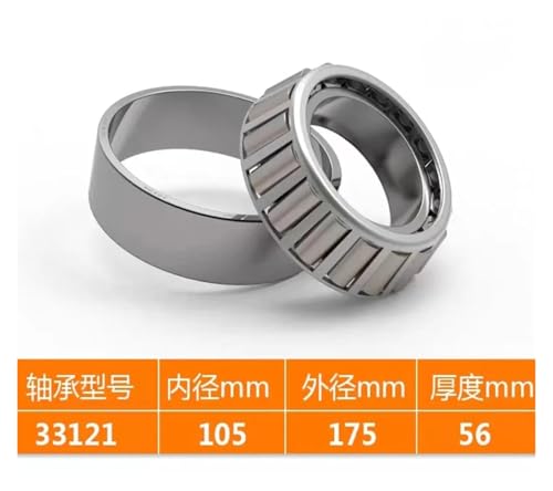 Roulement 33121 en acier chrome premium pour guidage rotatif axial - 3