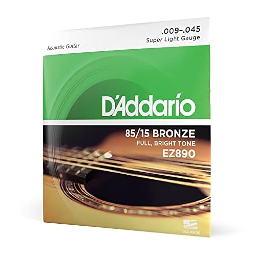 D´Addario Cuerdas Guitarra Acustica, Cuerdas de Guitarra, Cuerdas de Guitarra Acustica, EZ890 Juego de cuerdas para guitarra acústica de bronce, Superligero,009´ - 045´ | Ya disponible en tu tienda friki favorita! En mundofriki.es!