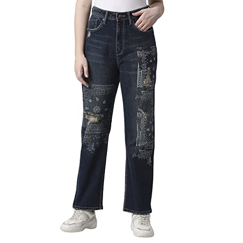Image of Pepe Jeans Women's High Rise Straight Jeans