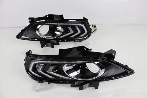 Clignotant latéral Ford Mondeo DRL blanc jaune feux de jour auto 2PCS