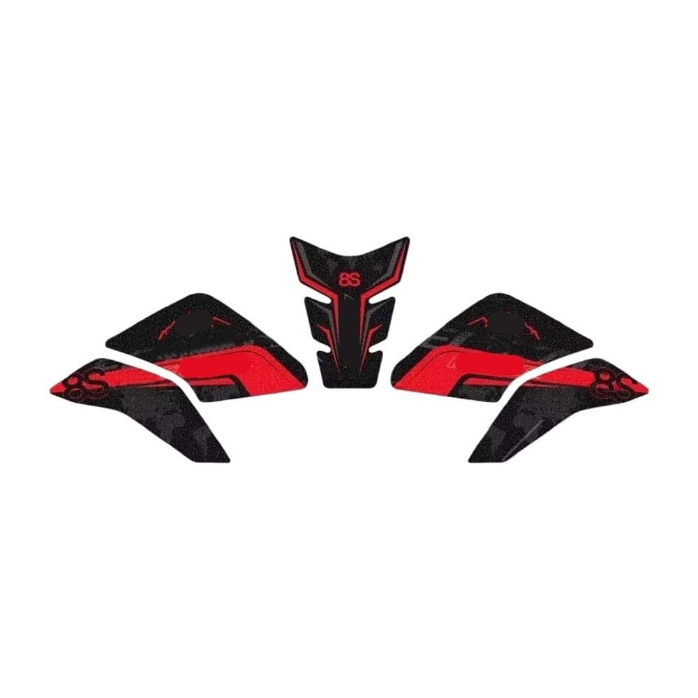 Carburante Serbatoio Pad Per Serbatoio Carburante Satinato Per Moto | Per Serbatoio Carburante Satinato Per Moto, Adesivi Di Protezione Antiscivolo Per GSX 8 S GSX-8S Gsx8s Gsx 8s