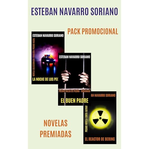 NOVELAS PREMIADAS Audiolibro Por Esteban Navarro Soriano arte de portada