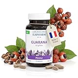 Laboratoires Ilapharm   Guarana Bio – Brûleur de Graisses Naturel – Métabolisme & Minceur – Complément Alimentaire – 60 Gelules