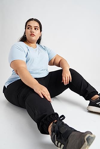 Image of Spirit Animal Plus Size Tshirts for Women | Casual Tshirts for Women | Tshirts for Women Workout, Gym, Running | Yoga Tshirt | Sweat Wicking Fabric | Relaxed Fit | Quick Dry