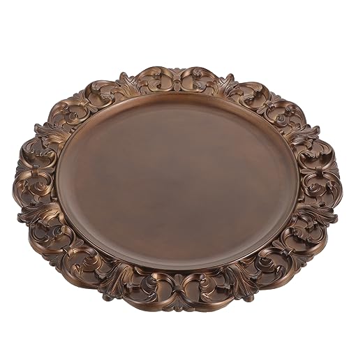 Assiette à dîner vintage en faïence d'art pour table de prestige - 2