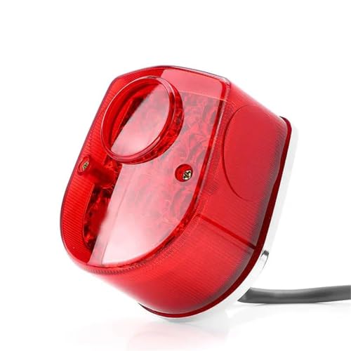 Luz trasera de motocicleta freno roja piloto posterior de recambio SL90 SL175 Motosport