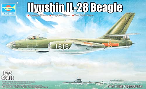 Trumpeter Ilyushin IL28 Beagle Aircraft (1/72 Scale)