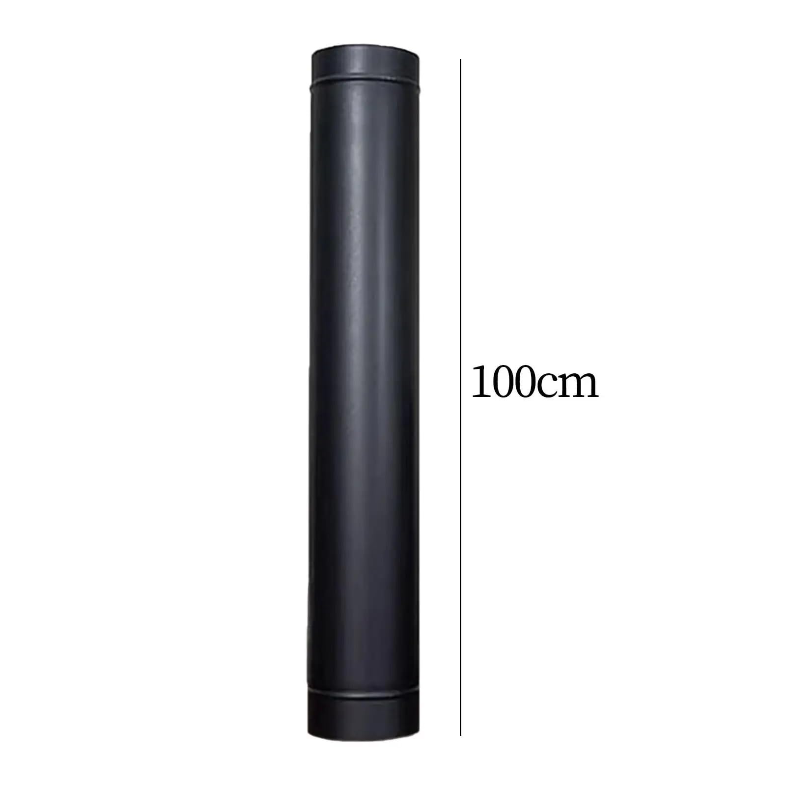 Tende Stufa Tubo Camino Tubo di Prolunga Canna Fumaria Campeggio 100 Centimetri Raccordi Tubo di Scarico for Bruciatore Esterno Stufa a Legna