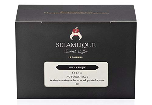 ISTANBUL 24 MIXED SINGLE - SERVING TURKISH COFFEE SACHETS