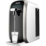 SimPure Y7 UV Countertop Reverse Osmosis Water Filtration Purification System, 3 Stage RO Water Filter, Bottleless Water Dispenser, 5: 1 Pure to Drain, BPA Free (No Installation Required)