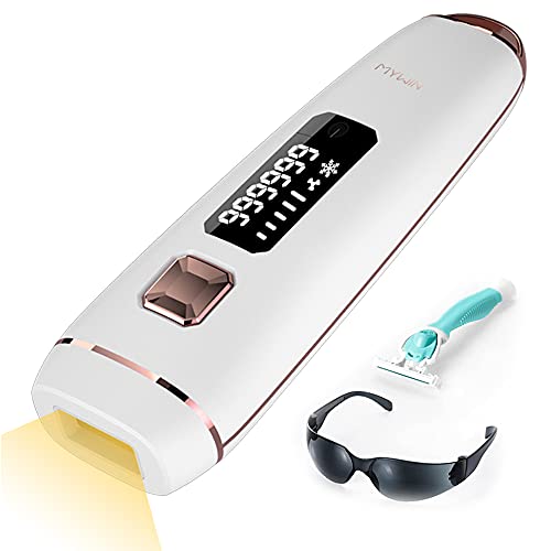 MYWIN IPL Hair Removal Permanent Hair Removal Device with Safest Cerificate, IPL Laser Hair Removal for women Permanent at Home Use lazer Hair Removal for Women with Premium 999999 Flashes Quartz Lamp