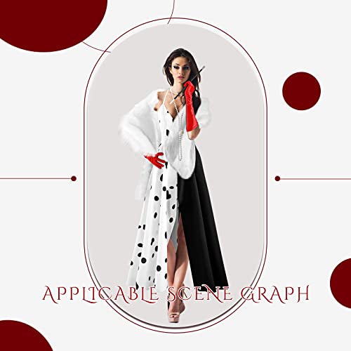 Disfraz Completo Mujer Dalmatian Halloween Talla Large miniatura 4