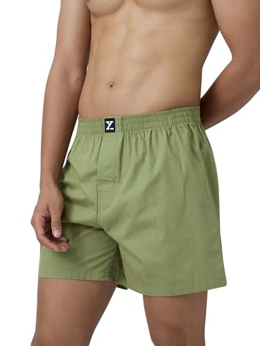 Image of XYXX Men's Remix Regular Fit Cotton Printed Boxer with Dual Pocket & No Marks Waistband (Pack of 2)