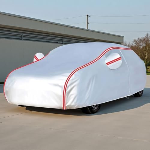 Housse Voiture pour Volkswagen Passat(2020-2023),Étanche Respirante 210D Oxford, Protection Complète Toutes Saisons Contre Soleil UV Pluie Neige, Anti-Rayure