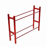  KUENCE Nouveau 1/10 échelle 1.9 2.2 Support de Stockage de pneus de Jante de Roue for RC Chenille pour TRAXXAS TRX-4 pour Axial SCX10 D90 D110 TF2 Voiture RC(Rot)