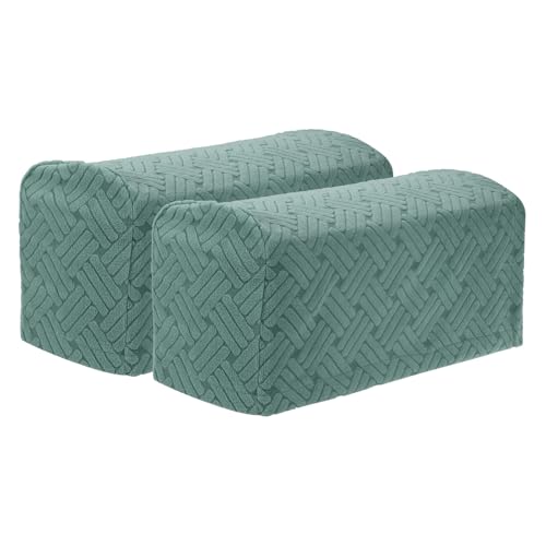Fundas elásticas para reposabrazos de sofá reclinable en salones modernos 2