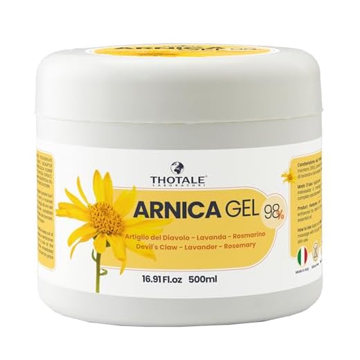 Arnica per cavalli uso umano e Artiglio del Diavolo 500 ml, Gel Extra Forte 98%, sollievo immediato per muscoli e articolazioni, effetto freddo, non irrita, non arrossa, non unge, 100% made in Italy
