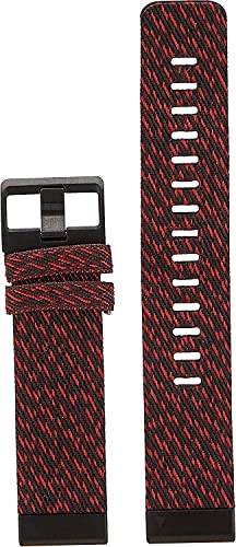 Image of Garmin QuickFit 22 Watch Band - Heathered Red Nylon