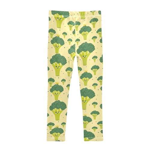 Girls' Leggings Green Vegetables Broccoli Kids Yoga Tights Pants 1 Pack 208581882