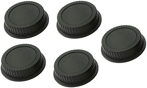 (5 Packs) Rear Lens Cover Cap for EOS EF Lens, Ef-s Lense Dust Protective Rear Cover, EF Lens Cap, Compatible with Canon EF EFS Mount DSLR Lenses