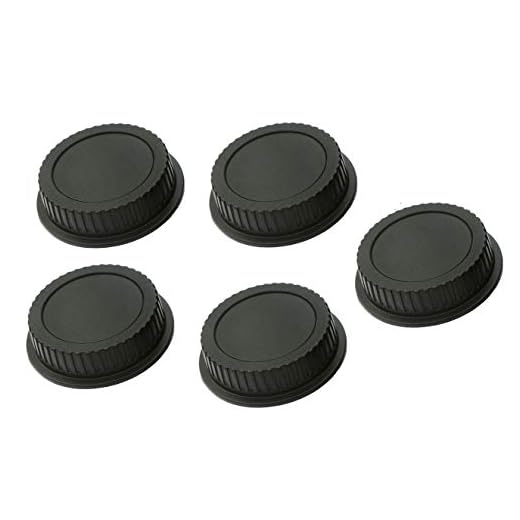 (5 Packs) Rear Lens Cover Cap for EOS EF Lens, Ef-s Lense Dust Protective Rear Cover, EF Lens Cap, Compatible with Canon EF EFS Mount DSLR Lenses