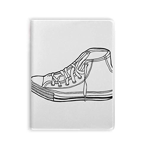 Cuaderno de lona blanco flexible para escribir sin rigidez 2