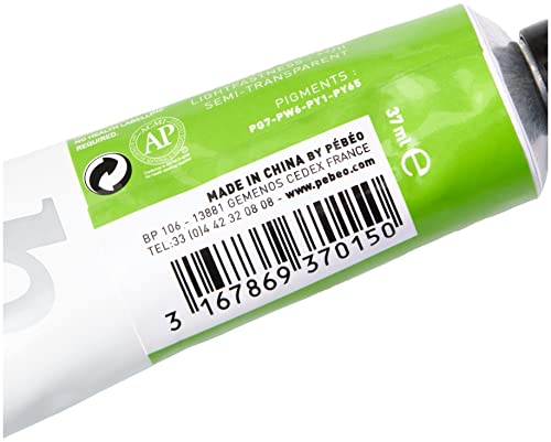 Pébéo - Olio fine XL 37 ML - Pittura ad Olio Verde...