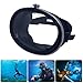 MLWSKERTY Ovals Shape Clear Panoramic Goggle Leakproof Clear Widely View Toughened Glass Snorkeling Diving Equipment Enduring
