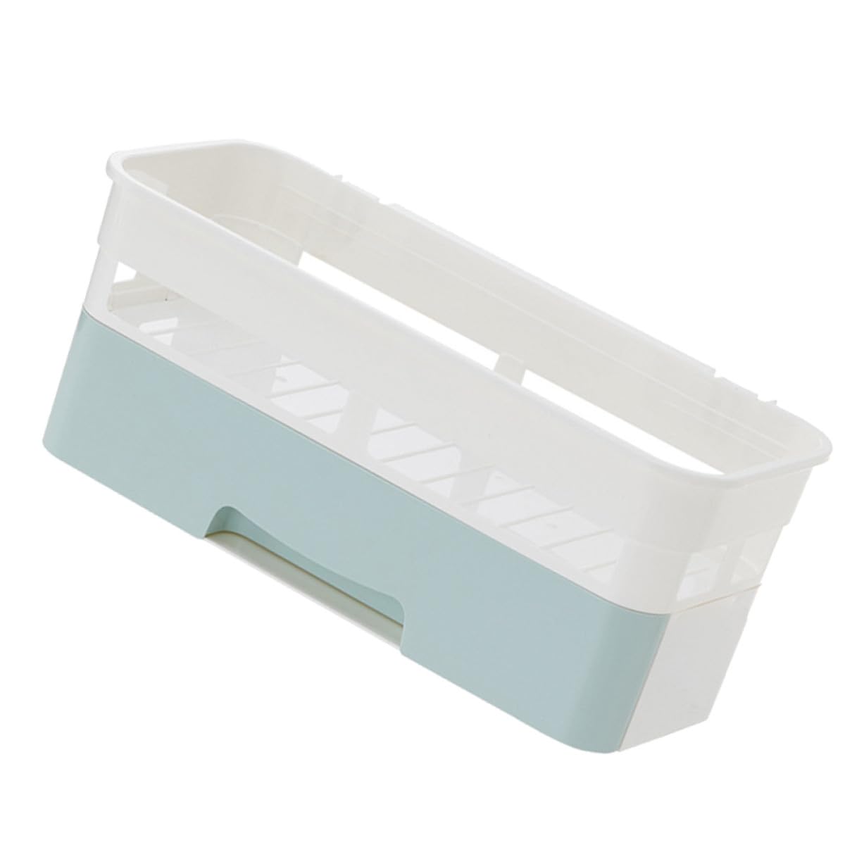 SEWACC Bathroom Storage Rack with Drawer Plastic Shower Caddy Organizer Multipurpose Toiletries Shelf for Bathroom and Shower Storage