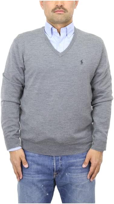新品 ポロラルフローレン ウォッシャブルメリノウール Vネックセーター Amazon | [POLO RALPH LAUREN] (ポロ ラルフローレン) メンズ