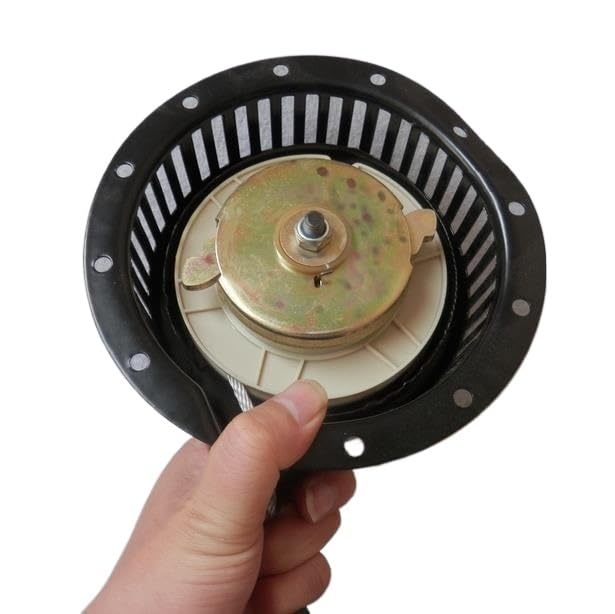 Herramientas para exteriores KIT de arranque y taza de retroceso L40 para YANMAR L48 211CC, cubierta de arranque por cuerda diésel, mango de agarre de cuerda de resorte, conjunto de timón Piezas de re