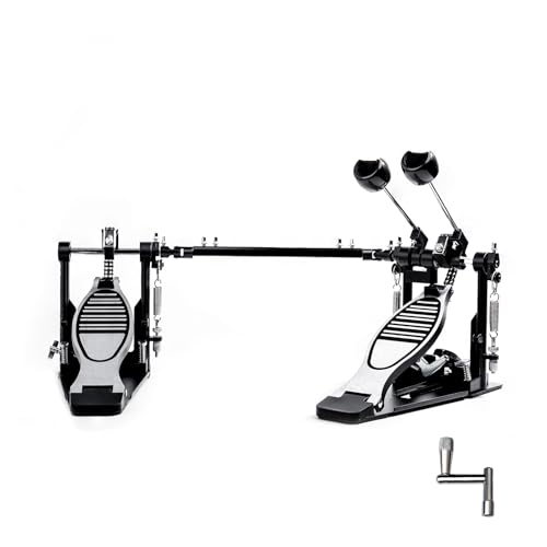 Double pédale de basse V-HT12 pour grosse caisse en kit complet de batterie mécanique